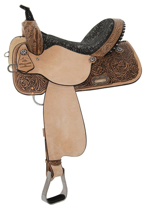 High Horse Jewel Barrel Saddle, Wide Tree - Jeffers - Horse Supplies > Horse Tack > Saddles