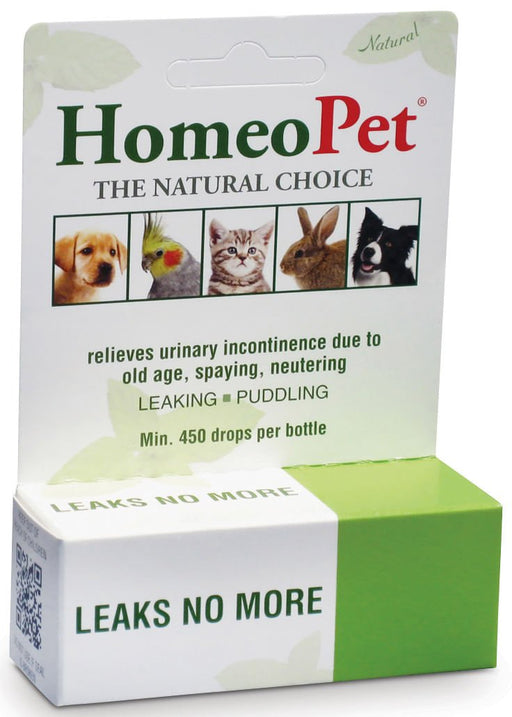 HomeoPet Leaks No More 15ml - Jeffers - Animal & Pet Supplies > Pet Training Aids