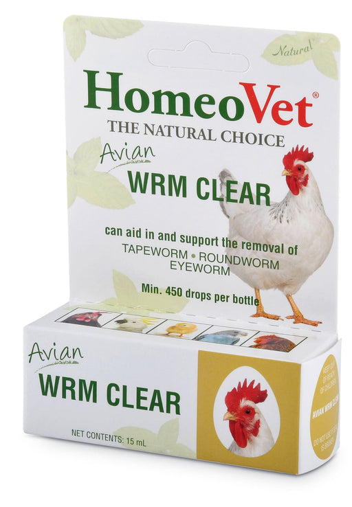 HomeoVet Avian Wrm Clear - Jeffers - Bird Supplies > Bird Supplies