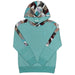 Hooey Canyon Ladies Hoodie, Turquoise/Multi - Jeffers - Women > Women's Clothing > Women's Jackets & Outerwear