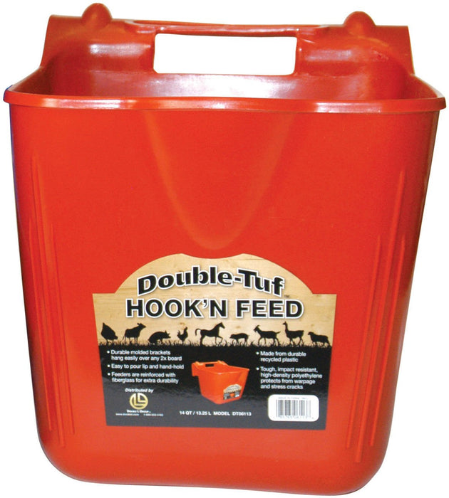 Hook 'N Feed, 14 qt by Double Tuf - Jeffers - Farm & Ranch Supplies > Livestock Feeders & Waterers