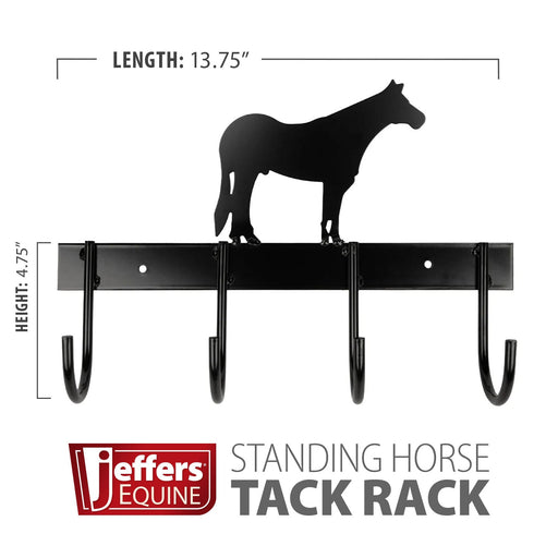 Horse Silhouette Tack Rack - Jeffers - Farm & Ranch Supplies > Stable Supplies