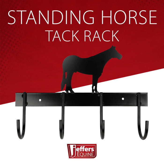 Horse Silhouette Tack Rack - Jeffers - Farm & Ranch Supplies > Stable Supplies