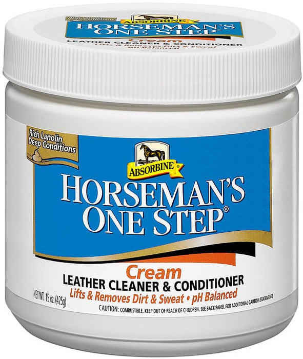 Horseman's One Step Leather Cleaner, 15 oz - Jeffers - Horse Supplies > Riding Apparel & Accessories > Leather Care