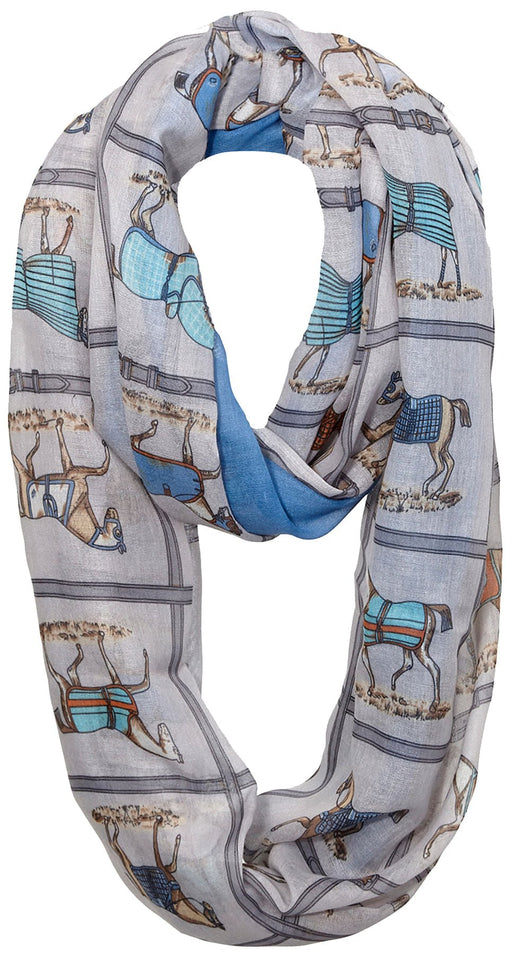 'Horses in Blankets' Infinity Scarves - Jeffers - Women > Accessories, Jewelry, Handbags