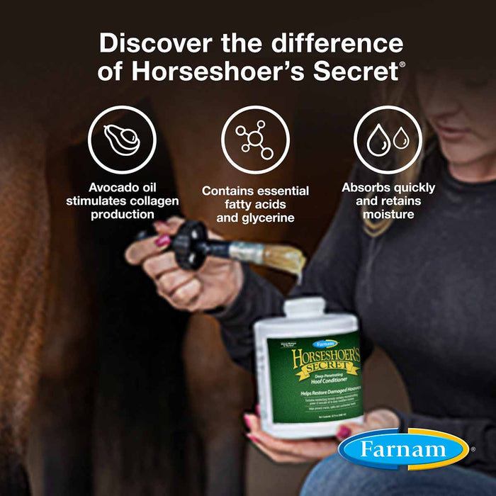 Horseshoer's Secret Deep Penetrating Hoof Conditioner, 32 oz - Jeffers - Animal Health & Wellness > Foot & Hoof Care