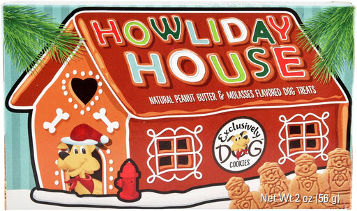 Howliday House Peanut Butter & Molasses Gingerbread Bears - Jeffers - Dog Supplies > Dog Treats