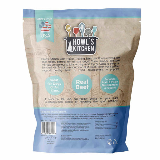 Howl's Kitchen Beef Flavor Training Bites, 12 oz - Jeffers - Dog Supplies > Dog Treats