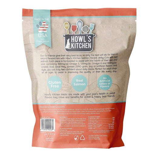 Howl's Kitchen Jerky Salmon Cuts - Jeffers - Dog Supplies > Dog Treats > Jerky & Sausages