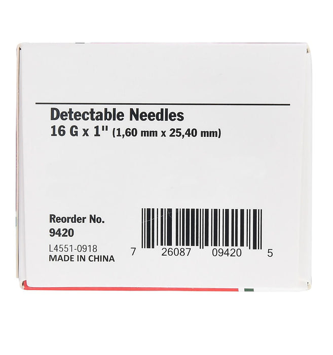 Ideal D3 Detectable Needles, Box of 100 - Jeffers - Animal Health & Wellness > Medical Supplies