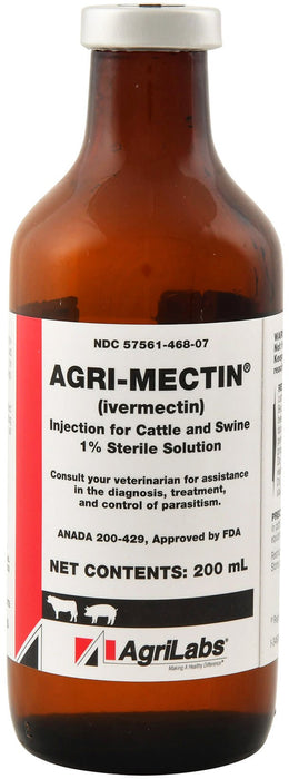 Injectable Ivermectin Cattle & Swine Dewormer - Jeffers - Animal Health & Wellness > Medicine