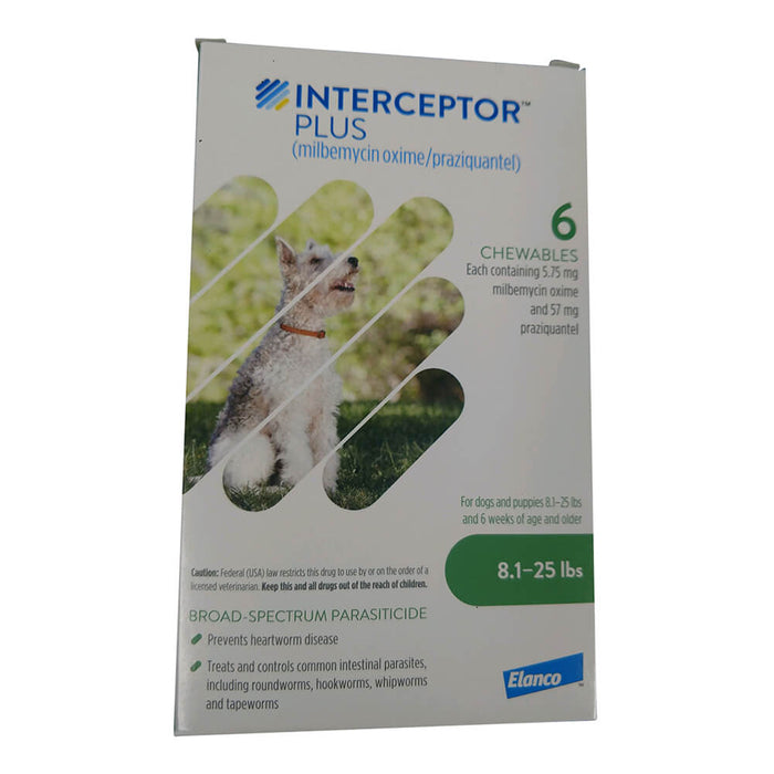 Interceptor Plus Chewable Tablets for Dogs - Jeffers - Animal Health & Wellness > Medicine