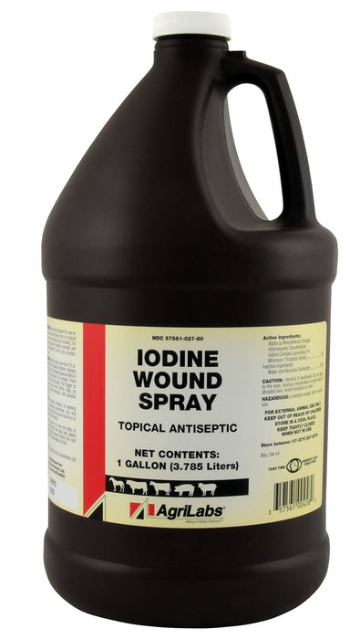 Iodine Wound Spray - Jeffers - Animal Health & Wellness > Skin & Coat Care