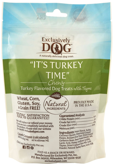 It's Turkey Time Chewy Dog Treats - Jeffers - Dog Supplies > Dog Treats