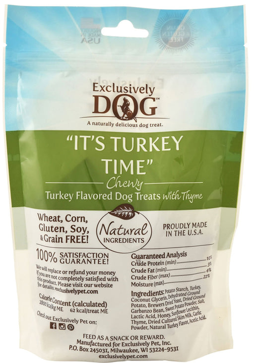 It's Turkey Time Chewy Dog Treats - Jeffers - Dog Supplies > Dog Treats