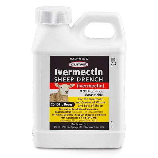 Ivermectin Sheep Drench, 240 ml - Jeffers - Animal Health & Wellness > Medicine