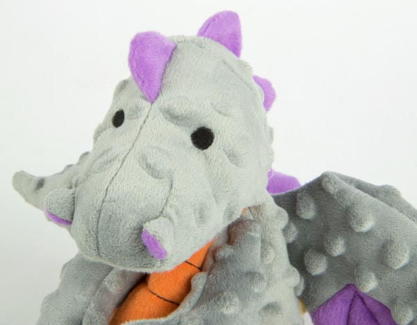 Plush Dragon Dog Toy - Jeffers - Dog Supplies > Dog Toys