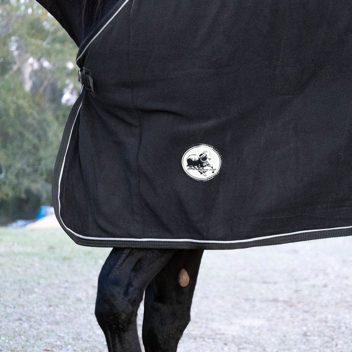 Jeffers Elite Fleece Horse Cooler Blanket, Black - Jeffers - Horse Supplies > Horse Blankets & Sheets