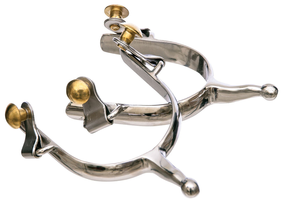 Jeffers Humane Spurs, ladies' pair - Jeffers - Horse Supplies > Horse Tack > Stirrups