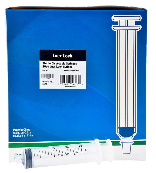 Jeffers Luer Lock Syringes, Boxes - Jeffers - Animal Health & Wellness > Medical Supplies