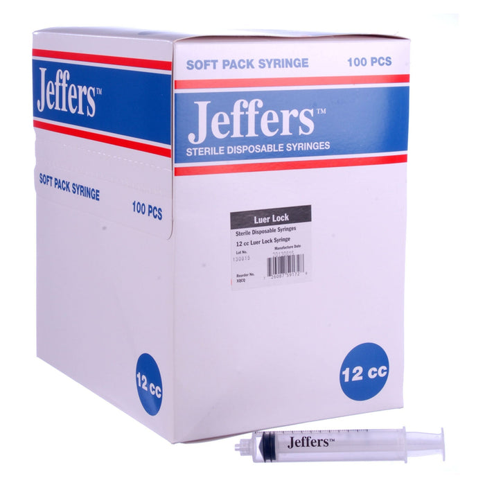 Jeffers Luer Lock Syringes, Boxes - Jeffers - Animal Health & Wellness > Medical Supplies