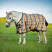 Jeffers Pony Poppins Solaris Turnout Sheet, Brown & Cream Plaid - Jeffers - Horse Supplies > Horse Blankets & Sheets