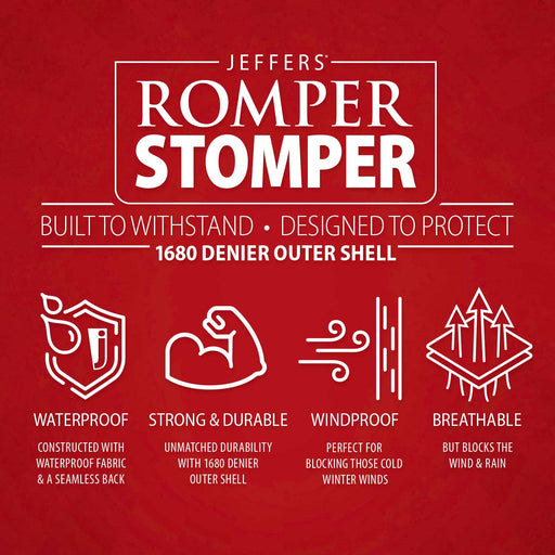 Jeffers Romper Stomper Turnout Sheet, 1680D - Jeffers - 