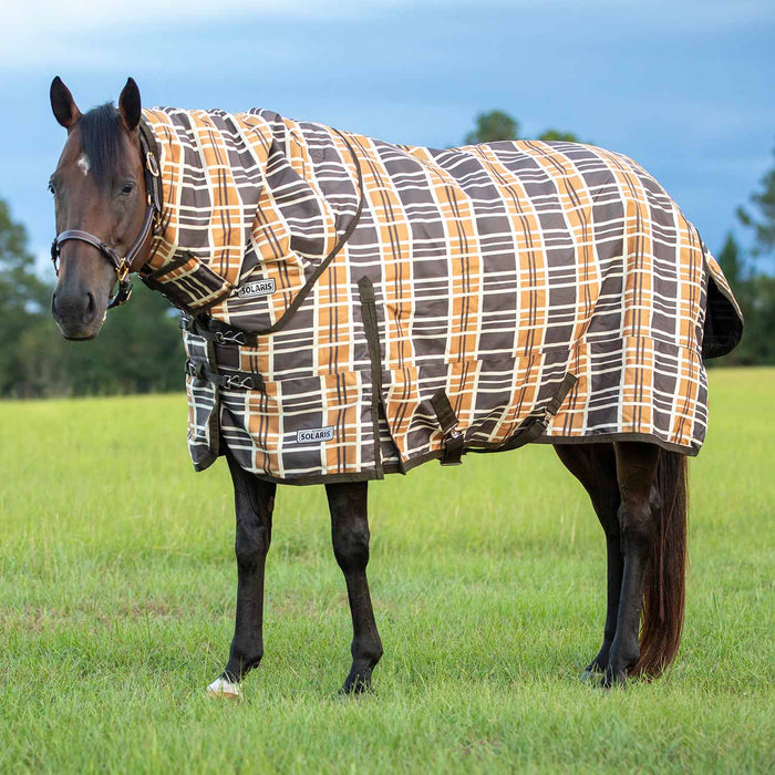 Jeffers Solaris 1200 Denier, Heavy, Turnout Blanket with Neck Rug - Jeffers - Horse Supplies > Horse Blankets & Sheets