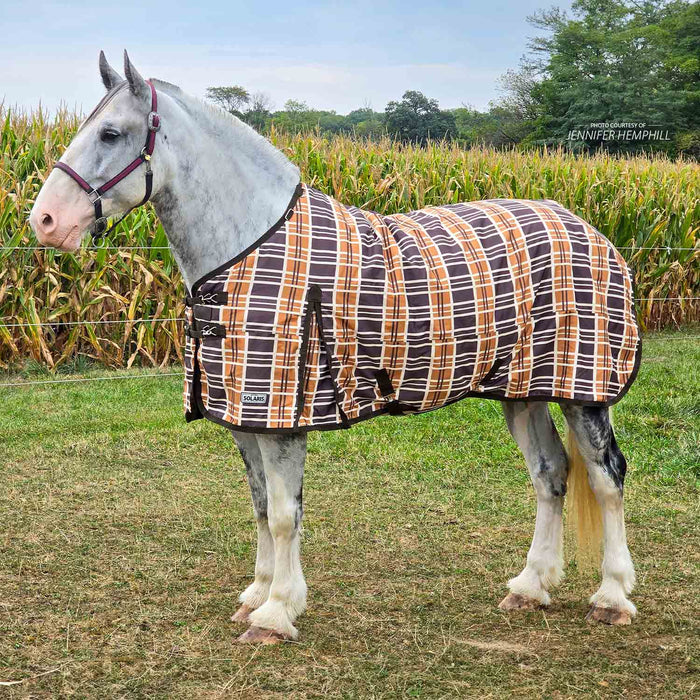 Jeffers Solaris 1200D Draft Turnout Sheet - Jeffers - Horse Supplies > Horse Blankets & Sheets