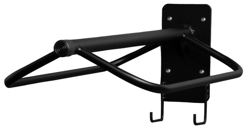 Jeffers Wall Saddle Rack with Hooks, Black - Jeffers - Horse Supplies > Horse Tack > Saddle Racks