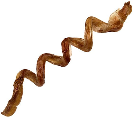 Jones Curly Q Bully Stick, approx. 8' - 10'L - Jeffers - Dog Supplies > Dog Treats > Bully Sticks