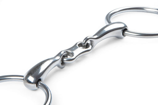 JP Korsteel French Link Loose Ring Snaffle Bit - Jeffers - Horse Supplies > Horse Tack > Bridle Bits