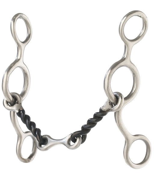 Jr. Cowhorse Snaffle Bit, 5' (Twisted) - Jeffers - Horse Supplies > Horse Tack > Bridle Bits