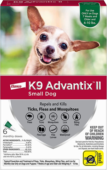 K9 Advantix II Flea and Tick Prevention for Dogs - Jeffers - Animal Health & Wellness > Flea & Tick Control