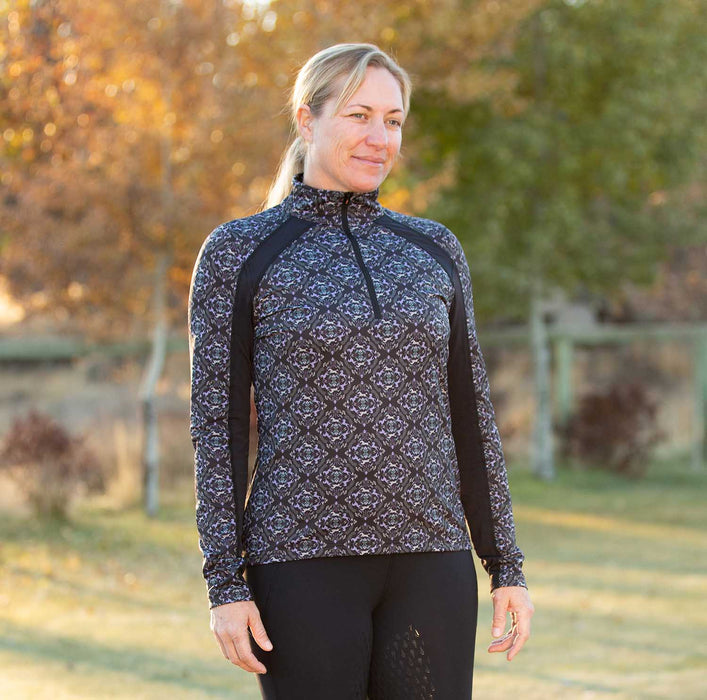 Kerrits Cross Trainer Fleece Tech Top - Jeffers - Horse Supplies > Riding Apparel & Accessories