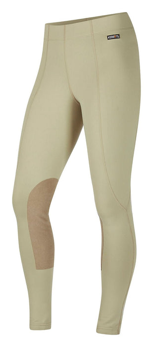 Kerrits Flow Rise Knee Patch Performance Tight - Jeffers - Women > Women's Riding & Equestrian Clothes