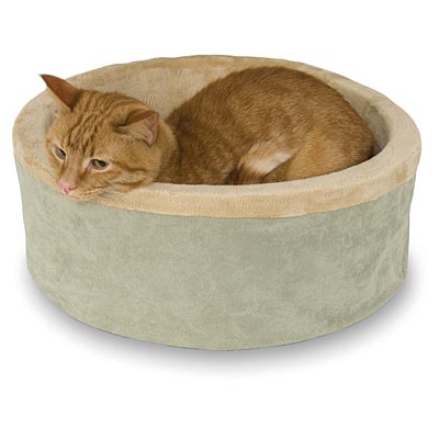 K&H Thermo - Kitty Heated Cat Bed - Jeffers - Cat Supplies > Cat Beds