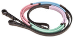 Kincade Pastel Rainbow Reins - Jeffers - Horse Supplies > Horse Tack > Reins