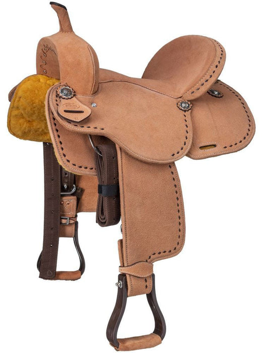 King Series Stratford Suede Barrel Saddle - Jeffers - Horse Supplies > Horse Tack > Saddles