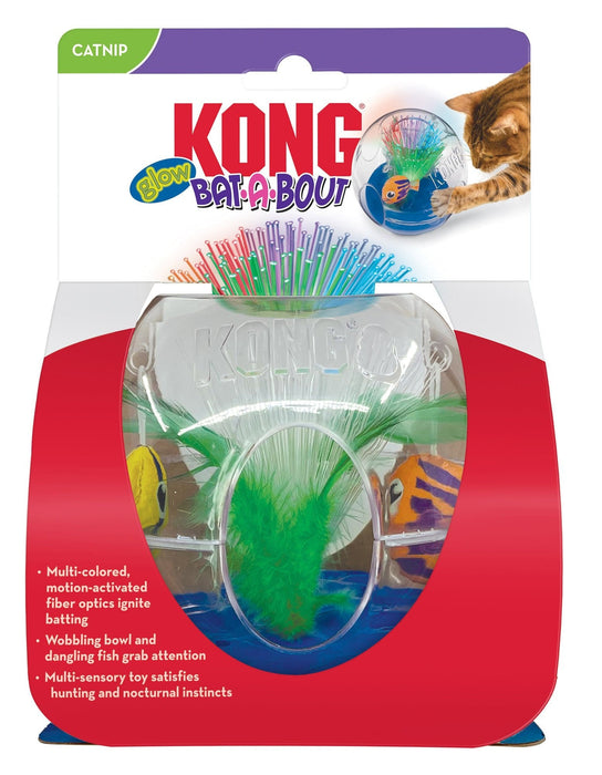 KONG Bat - A - Bout Glow Aquarium - Jeffers - Cat Supplies > Cat Toys