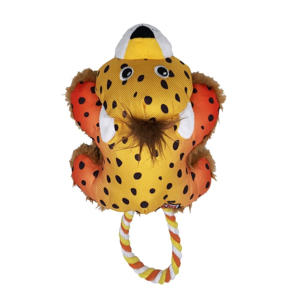 KONG Cozie Tuggz Cheetah - Jeffers - Dog Supplies > Dog Toys