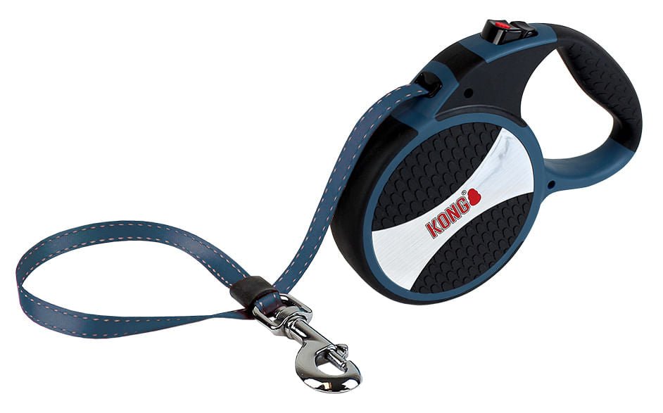 KONG Explore Retractable Leash - Jeffers - Dog Supplies > Dog Apparel > Dog Collars, Harnesses, & Leashes