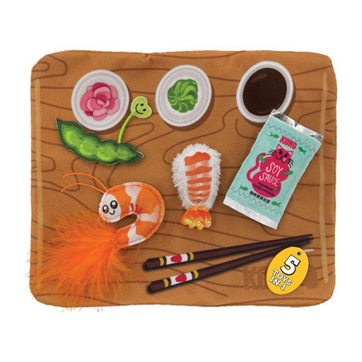 KONG Pull - A - Partz Sushi - Jeffers - Cat Supplies > Cat Toys