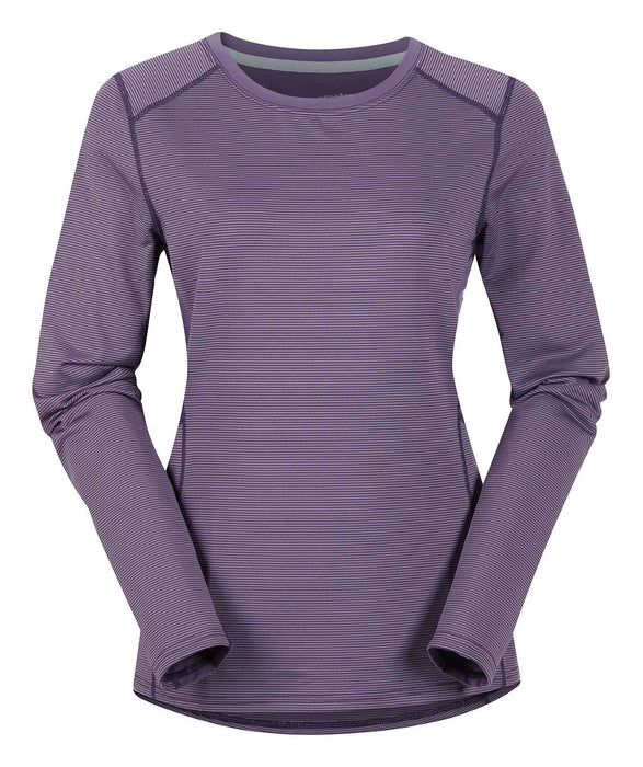 Kerrits Foundation Base Layer Top - Lavender Stripe Large 