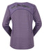 Kerrits Foundation Base Layer Top - Lavender Stripe Large 