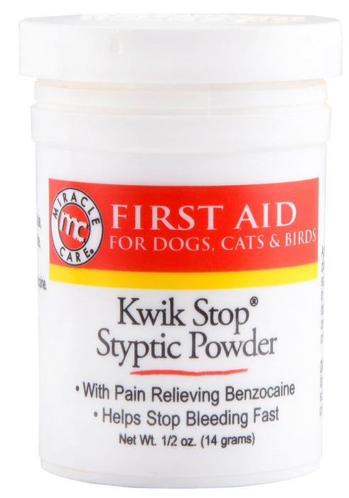 Kwik Stop Styptic Powder - Jeffers - Animal & Pet Supplies > Pet Grooming