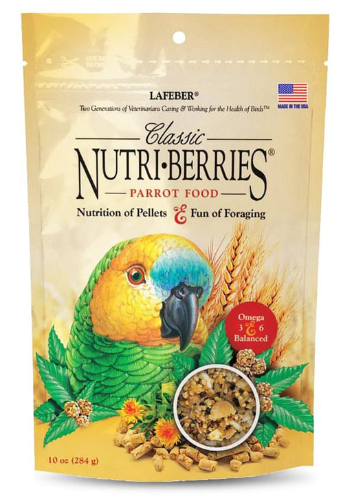 Lafeber Classic Parrot Nutri - Berries, 10 oz bag - Jeffers - Bird Supplies > Bird Supplies