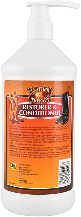 Leather Therapy Restorer & Conditioner - Jeffers - Horse Supplies > Riding Apparel & Accessories > Leather Care