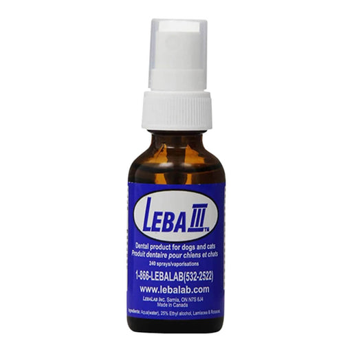 Leba III Pet Dental Spray for Tartar Control, 1 oz - Jeffers - Animal Health & Wellness > Oral Care