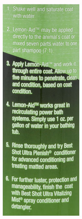 Lemon - Aid Oatmeal Ultra Wash Shampoo - Jeffers - Animal & Pet Supplies > Pet Grooming > Pet Shampoo & Conditioner